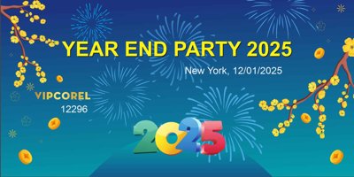 Tải file gốc Backdrop Chúc mừng năm mới 2025 vector corel #22 (để in lụa)