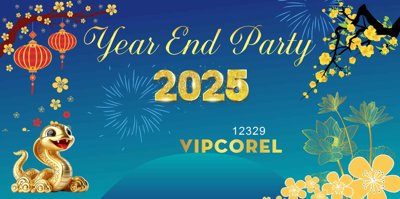 File tranh Backdrop Chúc mừng năm mới 2025 vector corel #55 (gốc) in backlit film