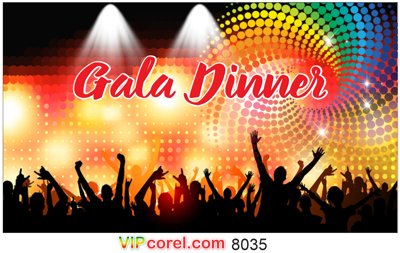 Cung cấp file tranh gốc Backdrop Gala Dinner mùa hè rực lửa #6 độc quyền