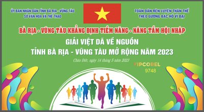 File gốc Backdrop Giải việt dã về nguồn năm 2024 vector cho in ấn và thiết kế