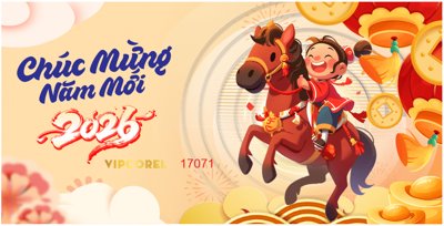 File tranh Backdrop Happy New Year 2026 file corel #52 (ảnh gốc) không bị mờ