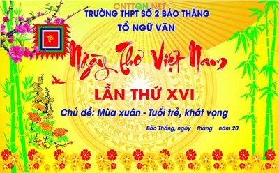 File gốc Backdrop Ngày Thơ Việt Nam - Chủ đề Tuổi trẻ - Khát vọng (cho in UV) siêu nét