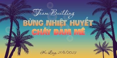 Tải file Backdrop Team building Bừng nhiệt huyết cháy đam mê (gốc) chủ đề tôn giáo