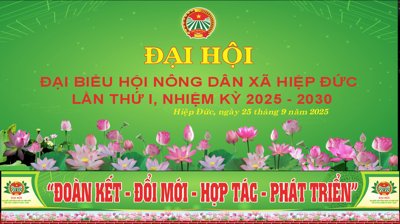 File in trần Backdrop check in Đại hội hội nông dân 2025 (bản gốc) mây trời