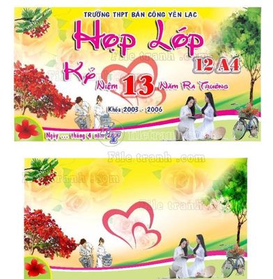Download file gốc Backdrop ky niem hop lop (6) (in mica) 3D