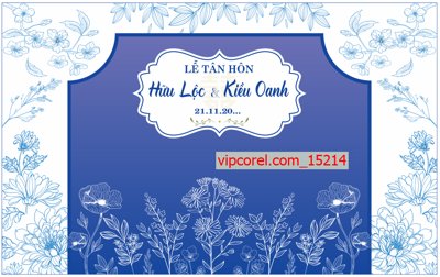 Tải file Backdrop trang trí đám cưới 2025 wedding vector #112 (gốc) để in ấn ngay