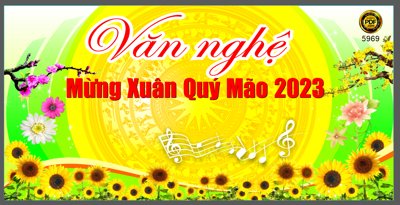 File in mica Backdrop văn nghệ mừng xuân Quý Mão 2023 #30 (bản gốc) siêu trong