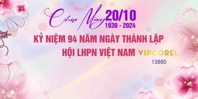 Download file Background Chào mừng ngày phụ nữ Việt Nam 20-10 #7 (gốc) cho xưởng in