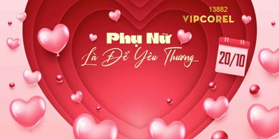 Tải file Background Chào mừng ngày phụ nữ Việt Nam 20-10 #9 (gốc) làm file quảng cáo
