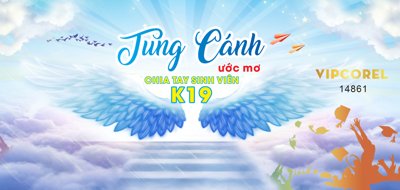 File tranh Background Tung cánh ước mơ - Chia tay sinh viên (gốc) chủ đề thiên nhiên