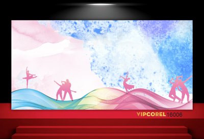 File gốc Background musical - nền âm nhạc file corel #12 (in 3D) nghệ thuật