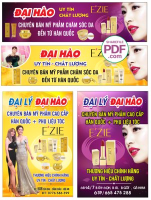 File in ấn Biển Đại Hào - chuyên bán mỹ phẩm file PDF & CDR (bản gốc) từ file gốc