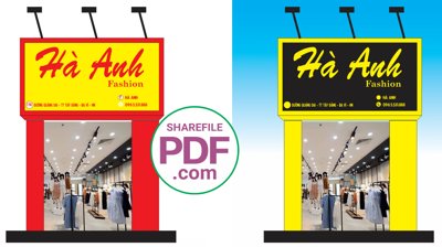 Tải file gốc Biển Hà Anh Fashion file PDF & CDR (in tráng gương) 3DFile gốc Biển Hà Anh Fashion file PDF & CDR (sẵn sàng in) chất lượng cao