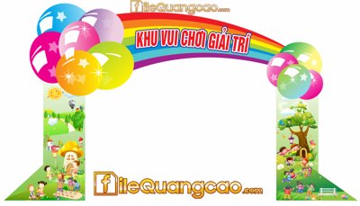 Tải file tranh Biển Khu Vui Chơi Giải Trí – Cổng Trường Mầm Non (ảnh gốc) ngay