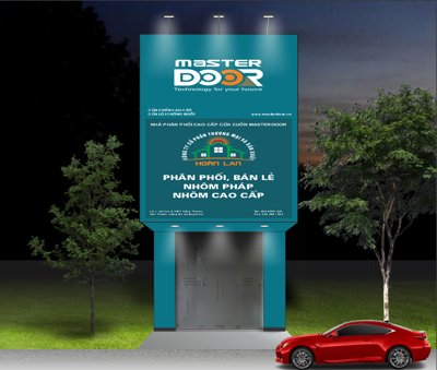 Tải file Biển Master Door - nhôm cao cấp file PDF & CDR (ảnh gốc) in tranh kính