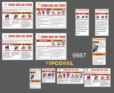 File gốc Biển cảnh báo an toàn lao động 2024 file corel (ảnh chi tiết) để in trần