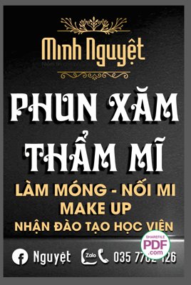 Chi tiết file ảnh Biển làm móng - nối mi Minh Nguyệt file PDF & CDR sắc nét
