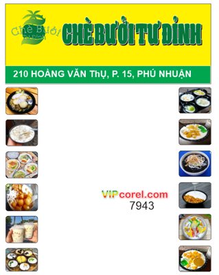 File in trần Biển quảng cáo Chèn bưởi Tư Đỉnh - Phú Nhuận (file gốc) phong thủy