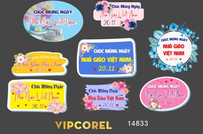 Tải file Biển tên cắm lẵng hoa chúc mừng 20/11 vector (gốc) in trên mọi chất liệu
