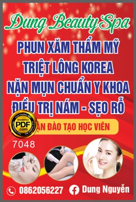 File tranh gốc Biển vẫy Dung Beauty Spa file Illustrator (bản đẹp) độc quyền