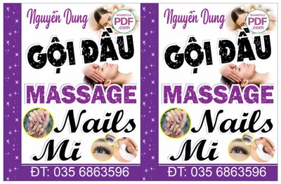 Tải file tranh Biển vẫy Nguyễn Dung - Gội đầu masage file PDF & CDR (ảnh gốc) ngay