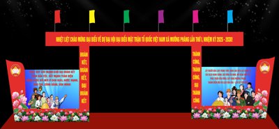 Download file gốc Cổng chào Đại hội Mặt Trận Tổ Quốc Việt Nam... (dùng cho in ấn)