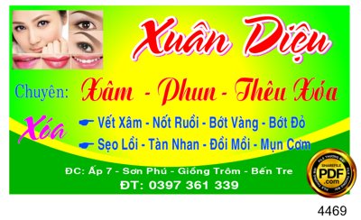 File tranh trang trí Card Visit chuyên xóa Xăm - phun - thêu xóa (tải file gốc)