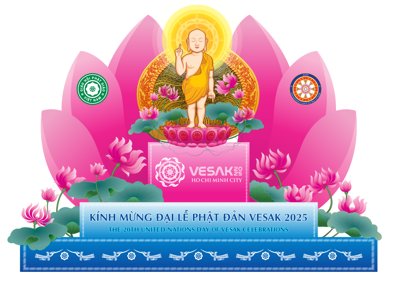 File tranh trang trí Check in sự kiện lễ phật đản liên hợp quốc (file gốc)