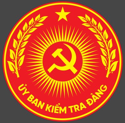 File ảnh Downlaod Vector logo Ủy ban kiểm tra Đảng (gốc) in backdrop sự kiện