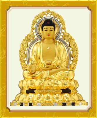 File tranh Download Tranh 3D Phật Giáo chất lượng cao #188 (bản gốc) in lụa 3D