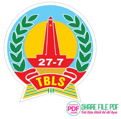 File gốc Download logo Thương binh liệt sỹ 27-7 file vector PDF (in lụa) tranh mã đáo