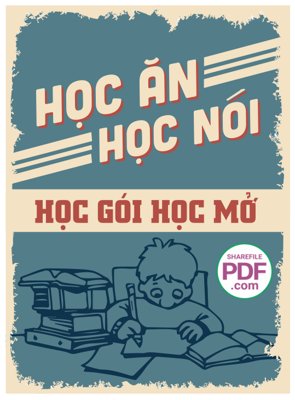 Tải file Học ăn học nói học gói học mở file vector PDF (gốc) chủ đề phong thủy