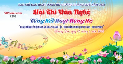 File gốc Hội thi văn nghệ tổng kết hoạt động hè 2023 #5 (in tráng gương) nghệ thuật