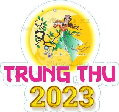 File gốc Hashtag cam tay trung thu (2) (cho in 3D) độc đáo