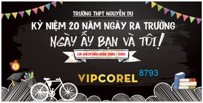 File tranh Kỷ niệm 20 năm ngày ra trường - THPT Nguyễn Du (ảnh gốc) chi tiết rõ ràng