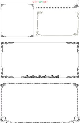 Tải file Khung thiệp cưới đẹp Vector CorelDRAW (PSD) cho in tranh 3D