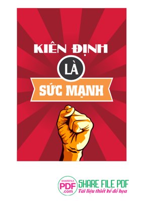 Tải file gốc Kiên định là sức mạnh file vector PDF (in khổ lớn) không vỡ