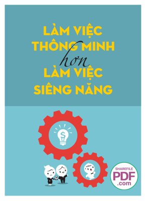 File gốc Làm việc thông minh hơn làm việc siêng năng file vector PDF (vector) cho in ấn