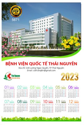 File in ấn Lịch treo tường Chúc mừng năm mới 2023 #22 corel (bản gốc) chất lượng cao