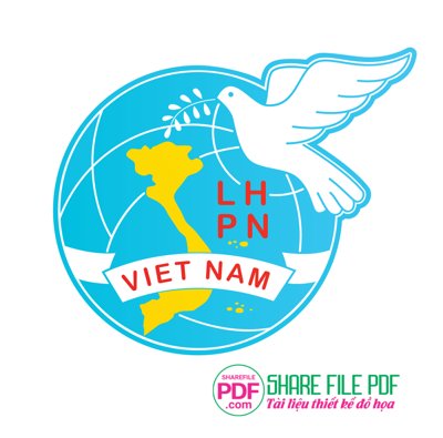 File in ấn chuyên nghiệp Logo Hội liên hiệp phụ nữ Việt Nam #2 file PDF (file gốc)