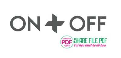 Tải file gốc Logo ON + OFF file vector PDF (in bạt) quảng cáo