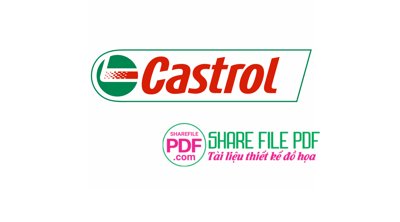 Mua file tranh gốc Logo dầu nhớt Castrol file vector PDF tại Filetranh.com
