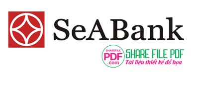 File gốc Logo ngân hàng SeABank file vector PDF (cho in ấn) từ kho Filetranh
