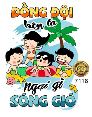 Download file ảnh gốc Mẫu in áo "Đồng đội bên ta ngại gì sóng gió" để in ấn