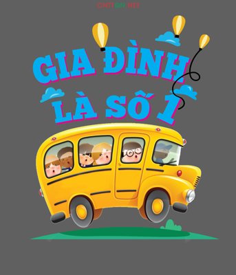 Mua file gốc Mẫu in áo "Gia đình là số một" file Illustrator (PSD) tại Filetranh.com