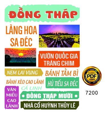 Tải file Mẫu in áo du lịch tỉnh Đồng Tháp file corel (ảnh gốc) độ phân giải 300dpi