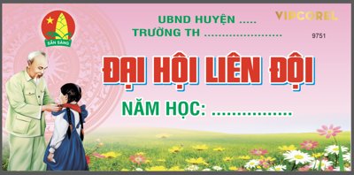 File gốc Market Đại hội liên đội năm 2024 #2 vector (trang trí) phòng trẻ em