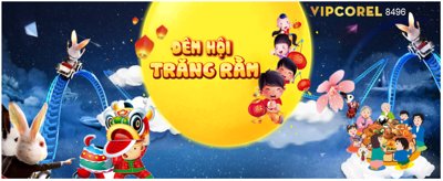 File gốc in tráng gương Market đêm hội trăng rằm 2024 #2 file corel chi tiết