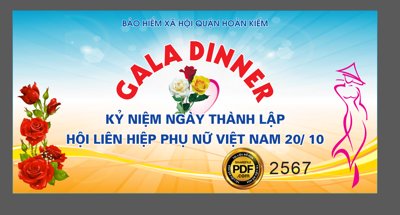 File PSD Market Gala dinner kỷ niệm ngày thành lập hội LHPN Việt Nam (gốc) tách lớp chi tiết