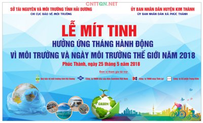 Tải file Market Hưởng ứng tháng hành động vì môi trường CDR (gốc) làm tranh treo tường